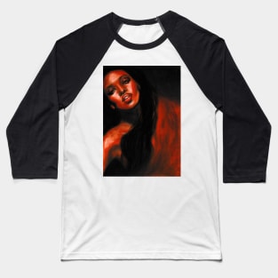 Naomi Campbell Baseball T-Shirt